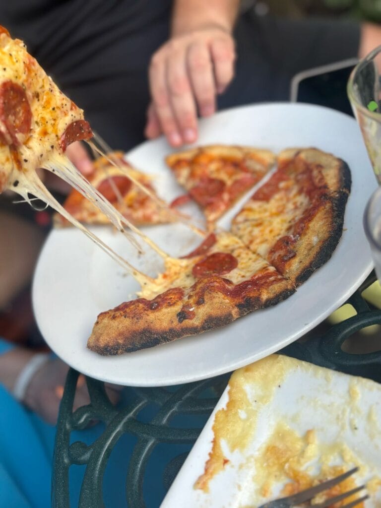 Woodfired pizzas