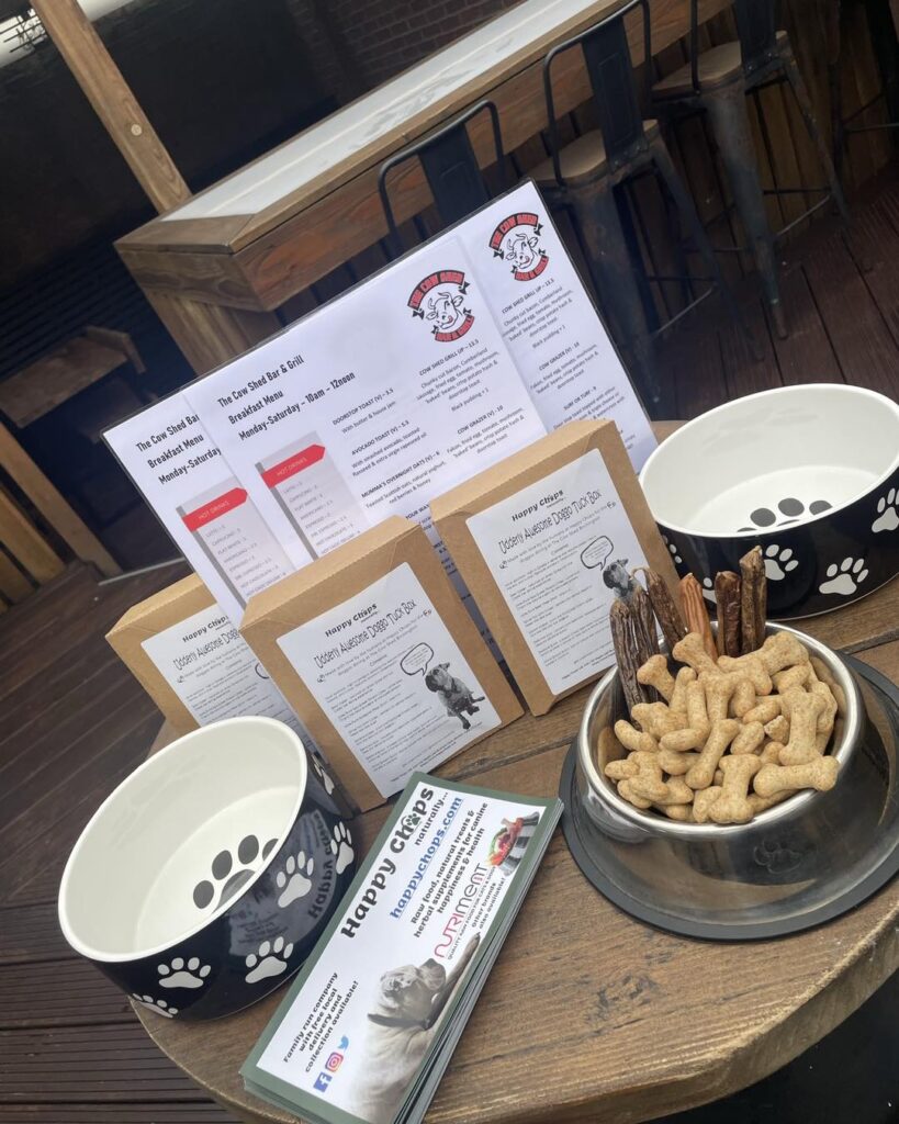 Dog friendly restaurant