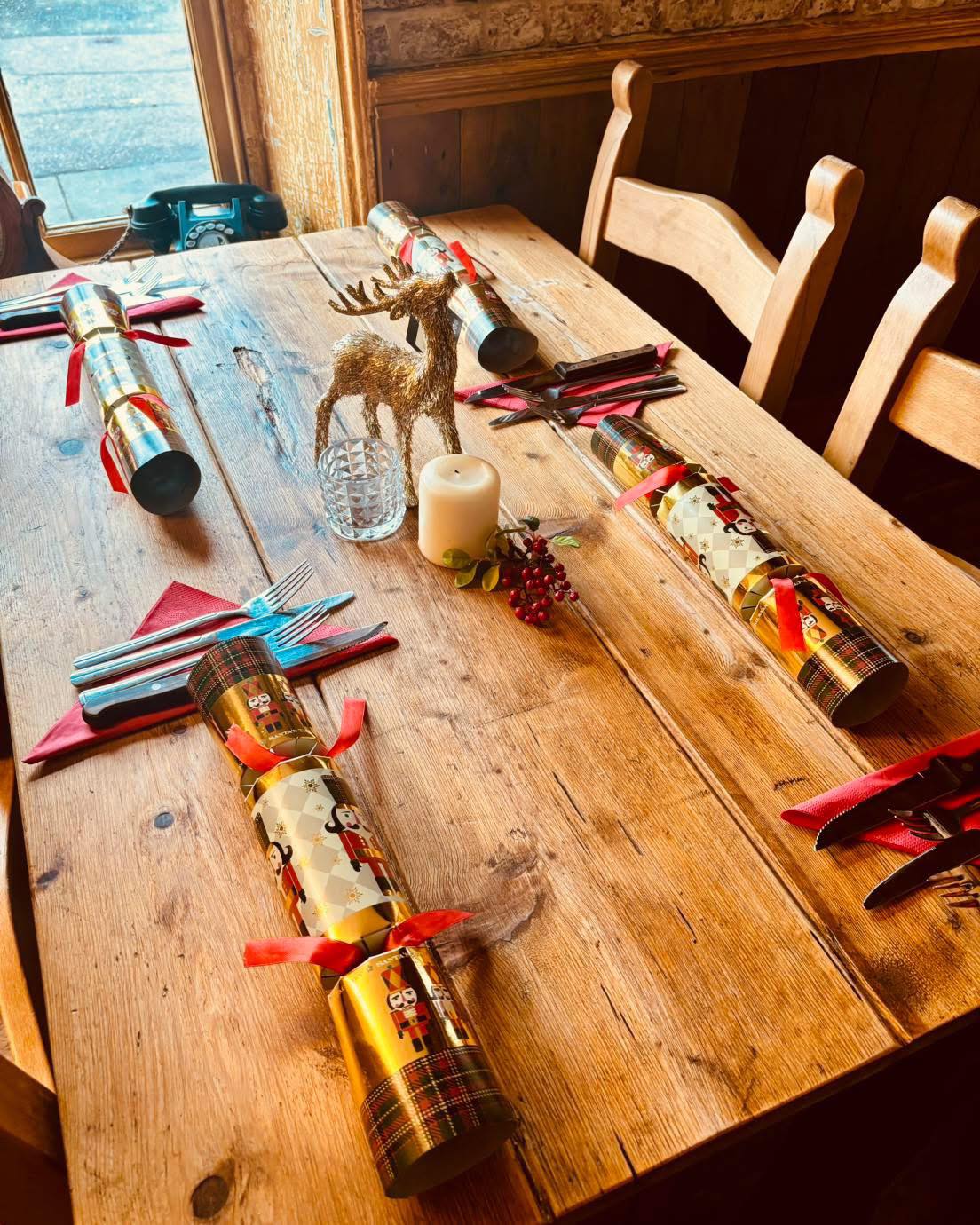 Christmas day dinner in Faversham