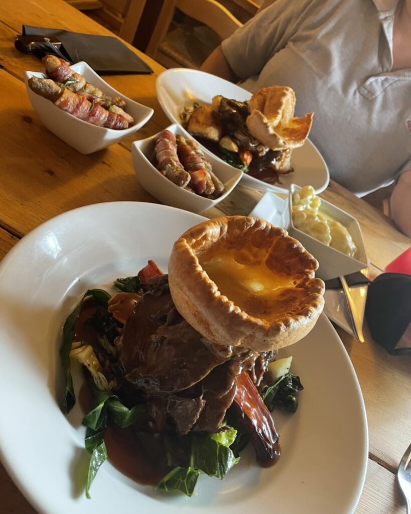 Christmas day dinner in Faversham