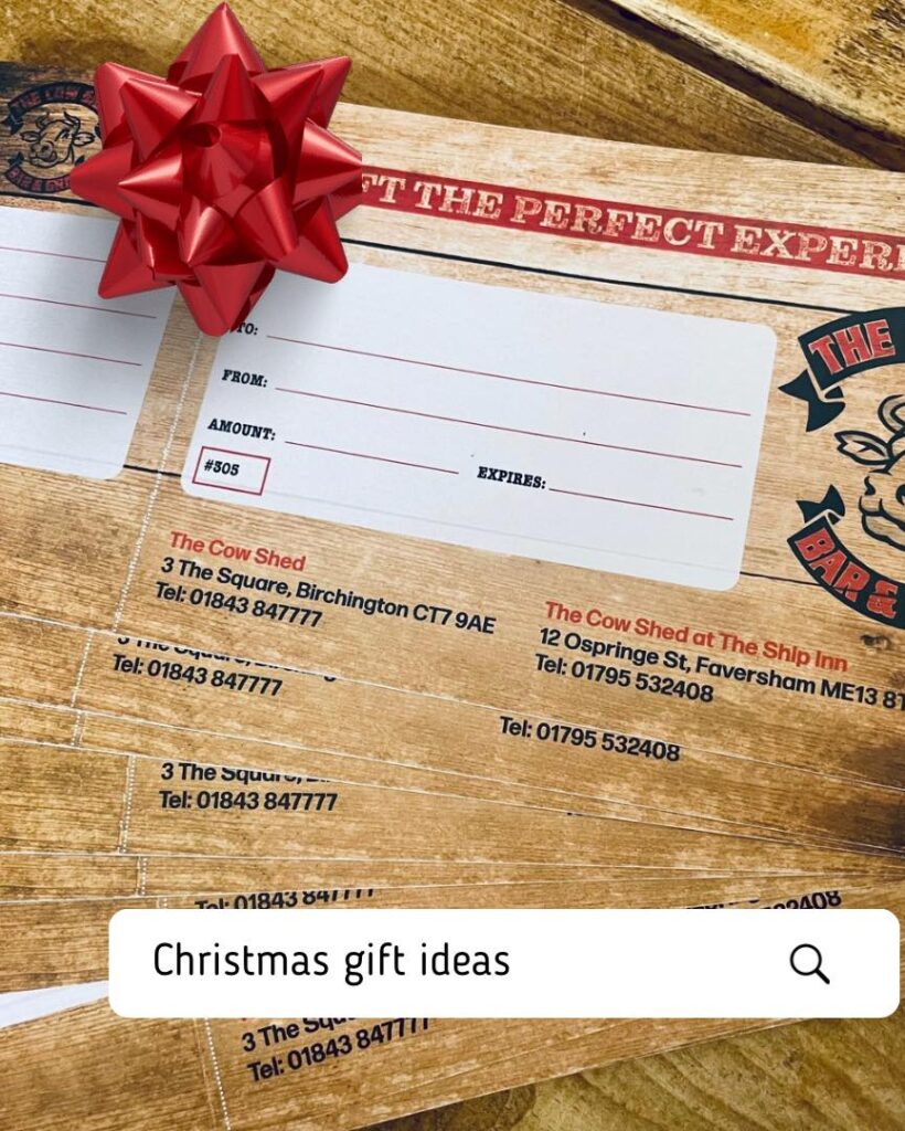 Festive menu near me